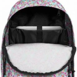 Flash-uitverkoop ⭐ Eastpak Office Zippl'r Laptop Rugzak Ditsy Turquoise ???? -New Rebels shop 550x831 2