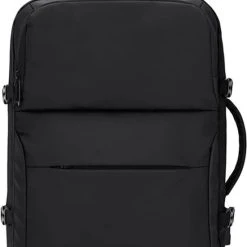 Goedkoop ⌛ TK-products Zakelijke Multifunctionele Rugzak/Schouder Tas - 17.5 Inch Laptop Vak - USB Poort - Voor Werk,School,Reizen - Waterdichte Tas Voor Heren/Dames - ???? Backpack - Zwart Extra Vakken ????